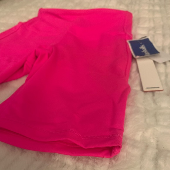 Hot pink athletic shorts - Picture 1 of 5